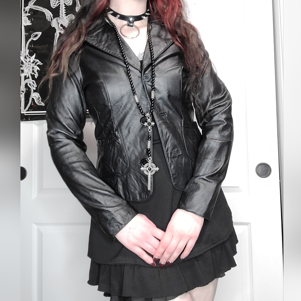 Rampage Leather Blazer